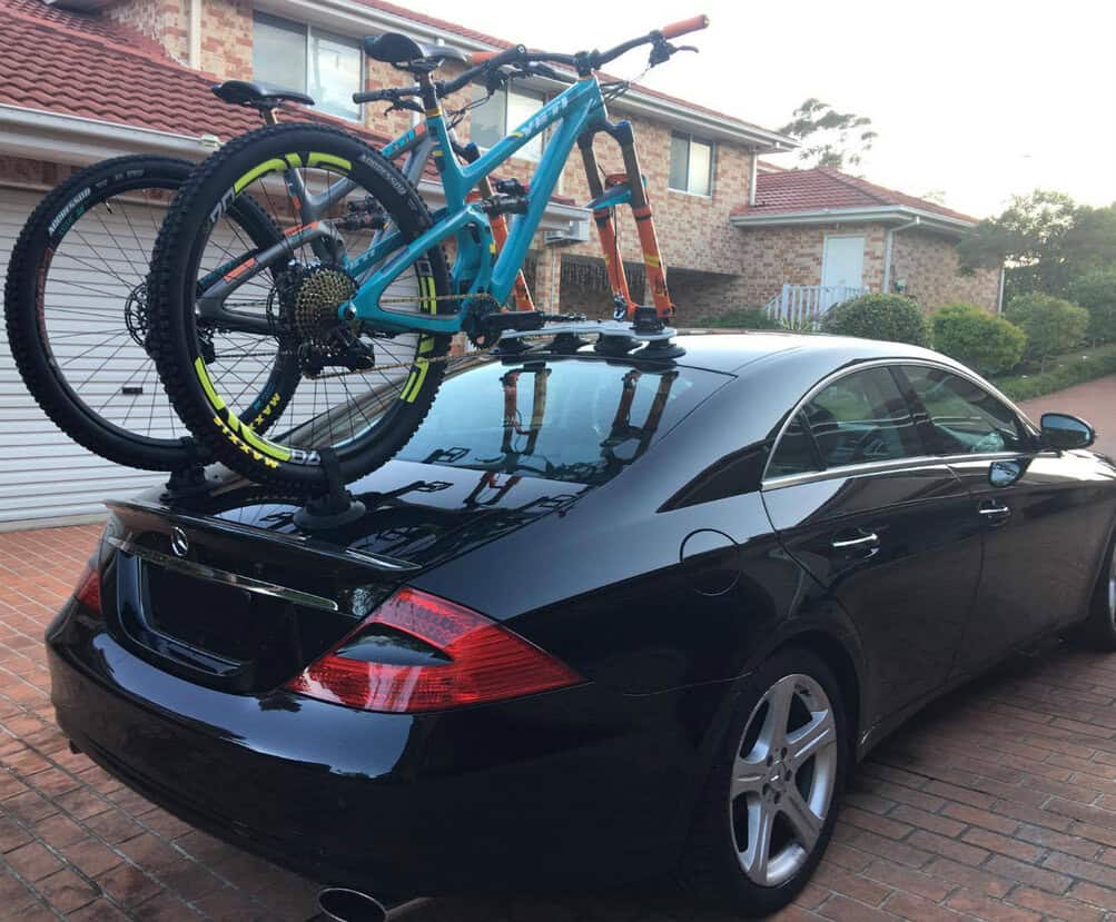 Mercedes CLS500 Bike Rack SeaSucker Down Under